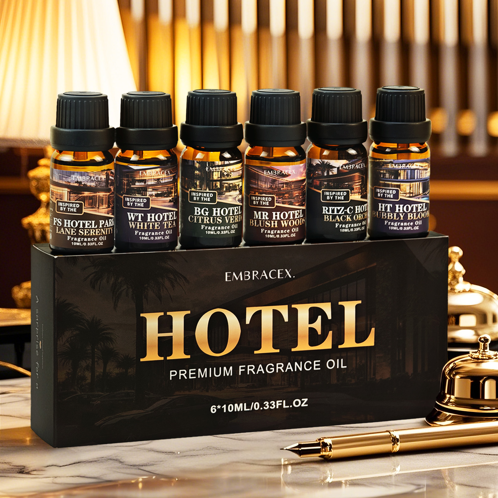 Soap Making Friend - 6PC/1Set Hotel Essential Oil Gifts Box
