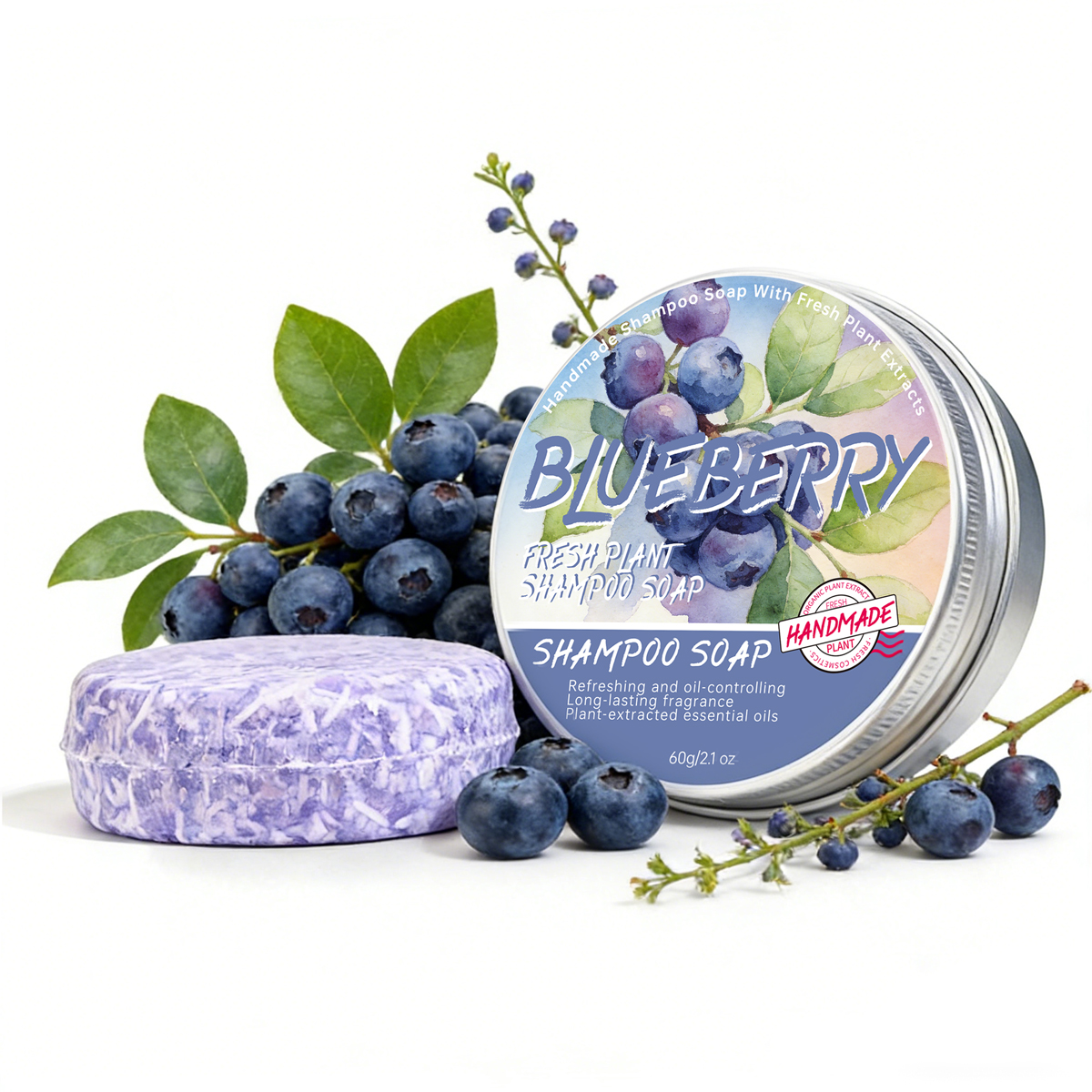 Soap Making Glycerin - Cherry Shampoo Bar Natural Silicone-Free Plant-Based