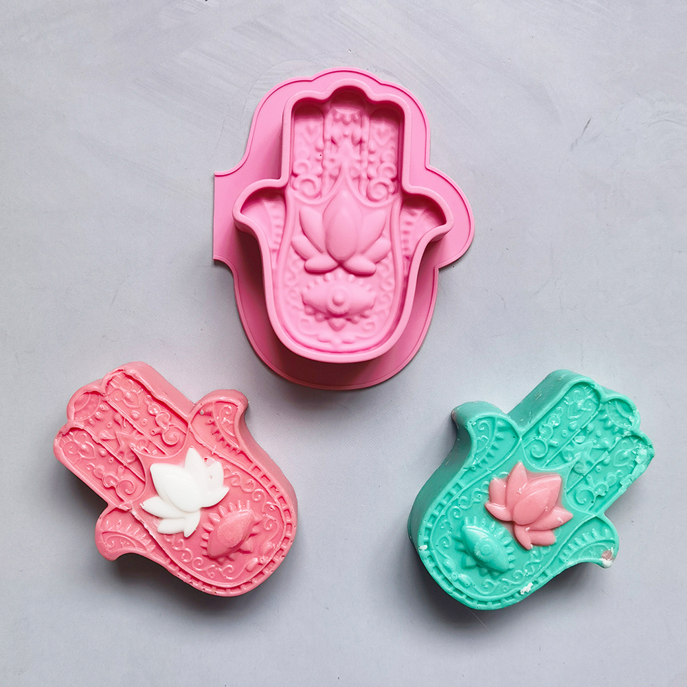 Soap Making Recipes - 2/4pcs Silicone Soap Molds DIY Handmade