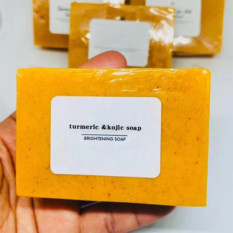 100g Turmeric Hand Made Soap L - Soap Making Glycerin incelemesi ve fiyatı