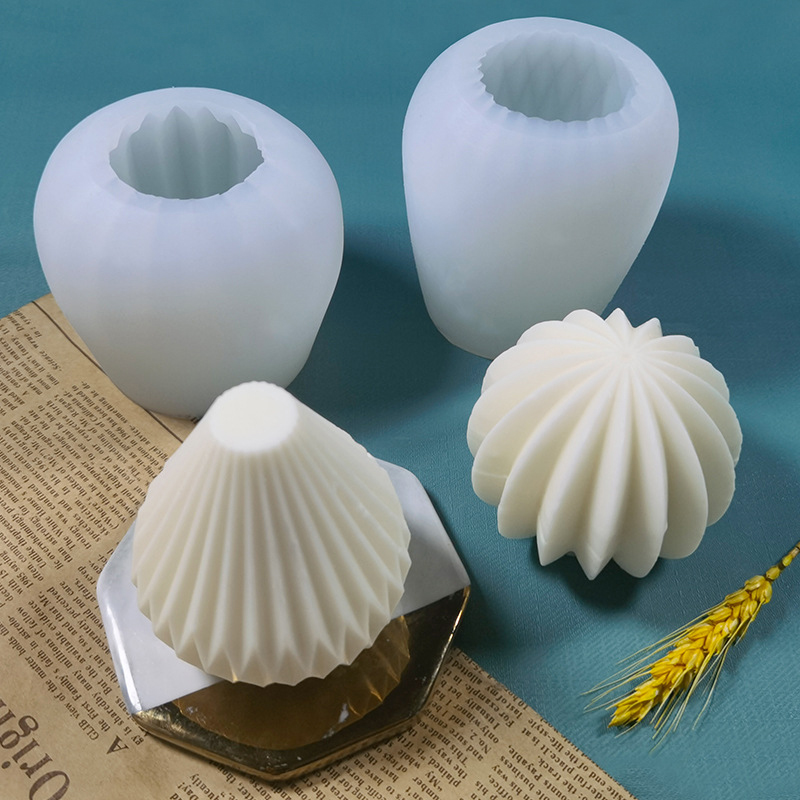 3D Silicone Candle Molds Geome - Soap Making Homemade incelemesi ve fiyatı