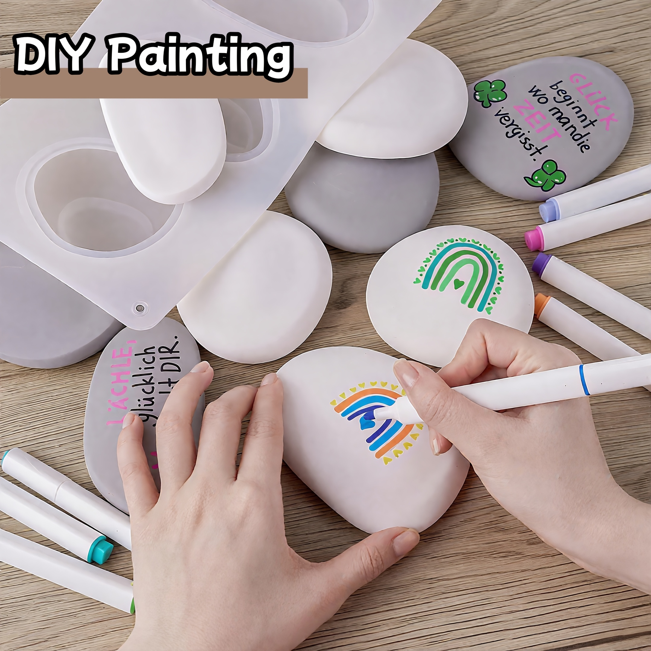 1pc 3-Cavity Stone Silicone Mo - Soap Making Bar incelemesi ve fiyatı