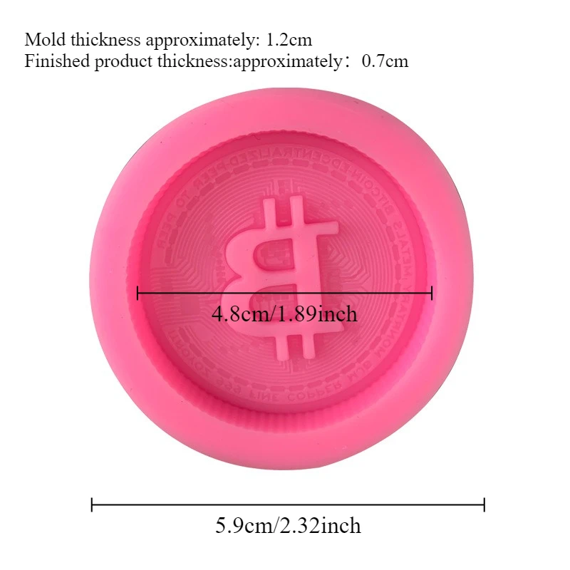 1/3pcs Currency Logo Soap Sili - Soap Making Bar incelemesi ve fiyatı