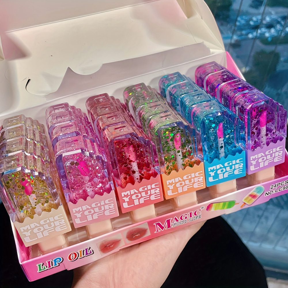 24pcs Cute Ice Cream Sequin Li - Shea Butter Raw incelemesi ve fiyatı