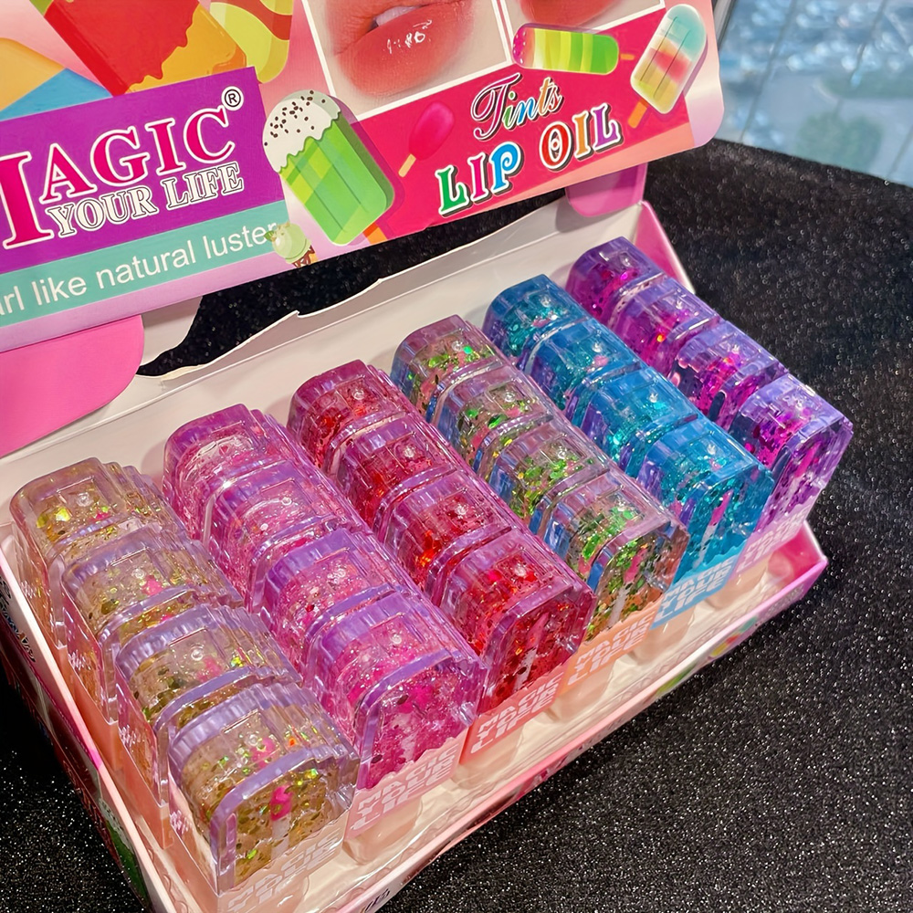 24pcs Cute Ice Cream Sequin Li - Shea Butter Raw incelemesi ve fiyatı
