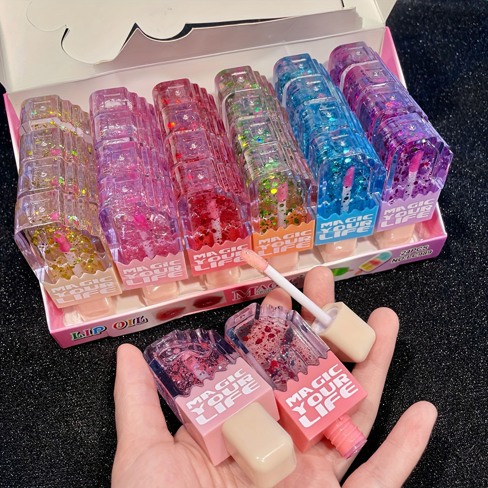 24pcs Cute Ice Cream Sequin Li - Shea Butter Raw incelemesi ve fiyatı