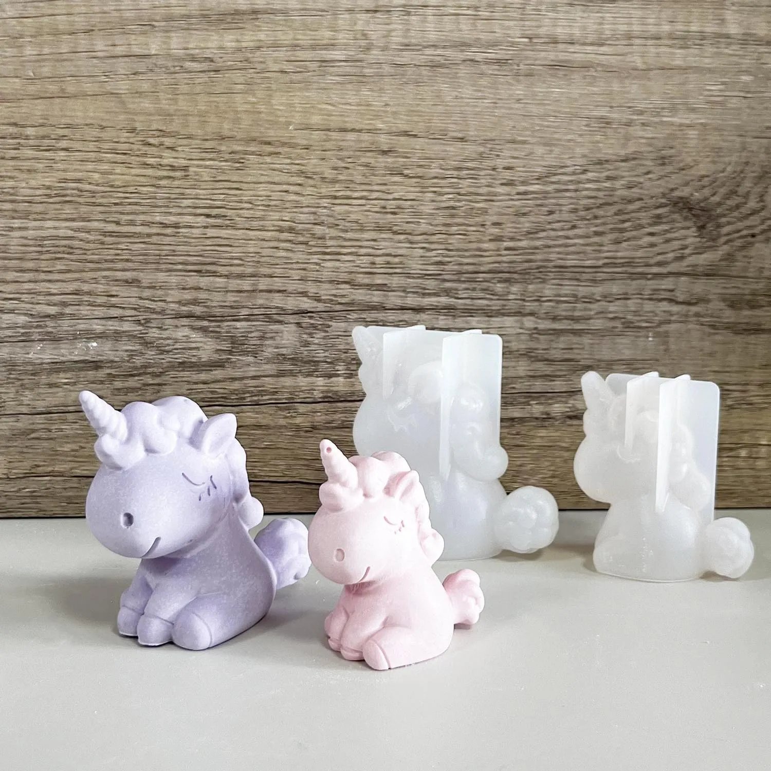 3D Geometric Silicone Unicorn  - Soap Making Bar incelemesi ve fiyatı