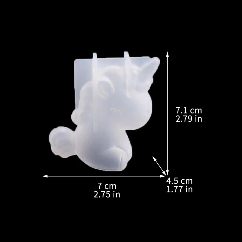 3D Geometric Silicone Unicorn  - Soap Making Bar incelemesi ve fiyatı