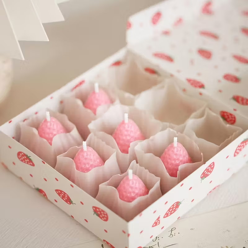 Strawberry Silicone Candle Mol - Soap Making Bar incelemesi ve fiyatı