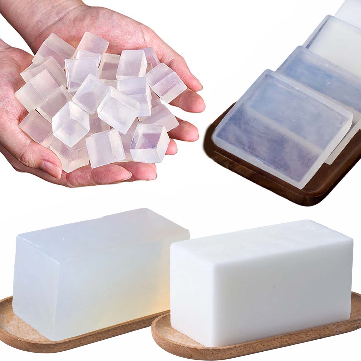 1000g Glycerin Soap Base DIY H - Soap Making Glycerin incelemesi ve fiyatı
