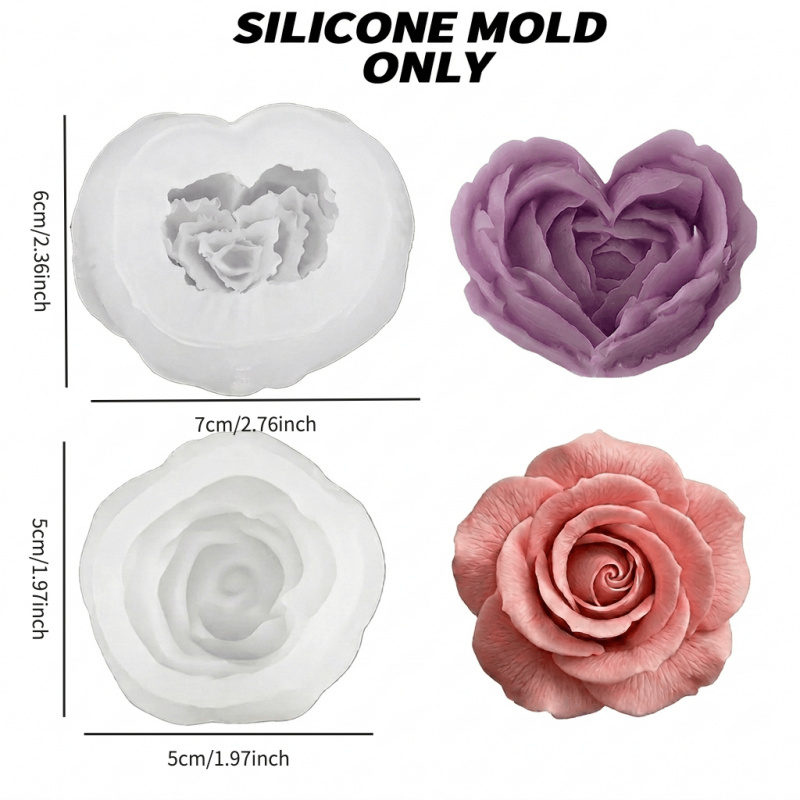 Two-piece silicone mold set ，  - Soap Making Recipes incelemesi ve fiyatı