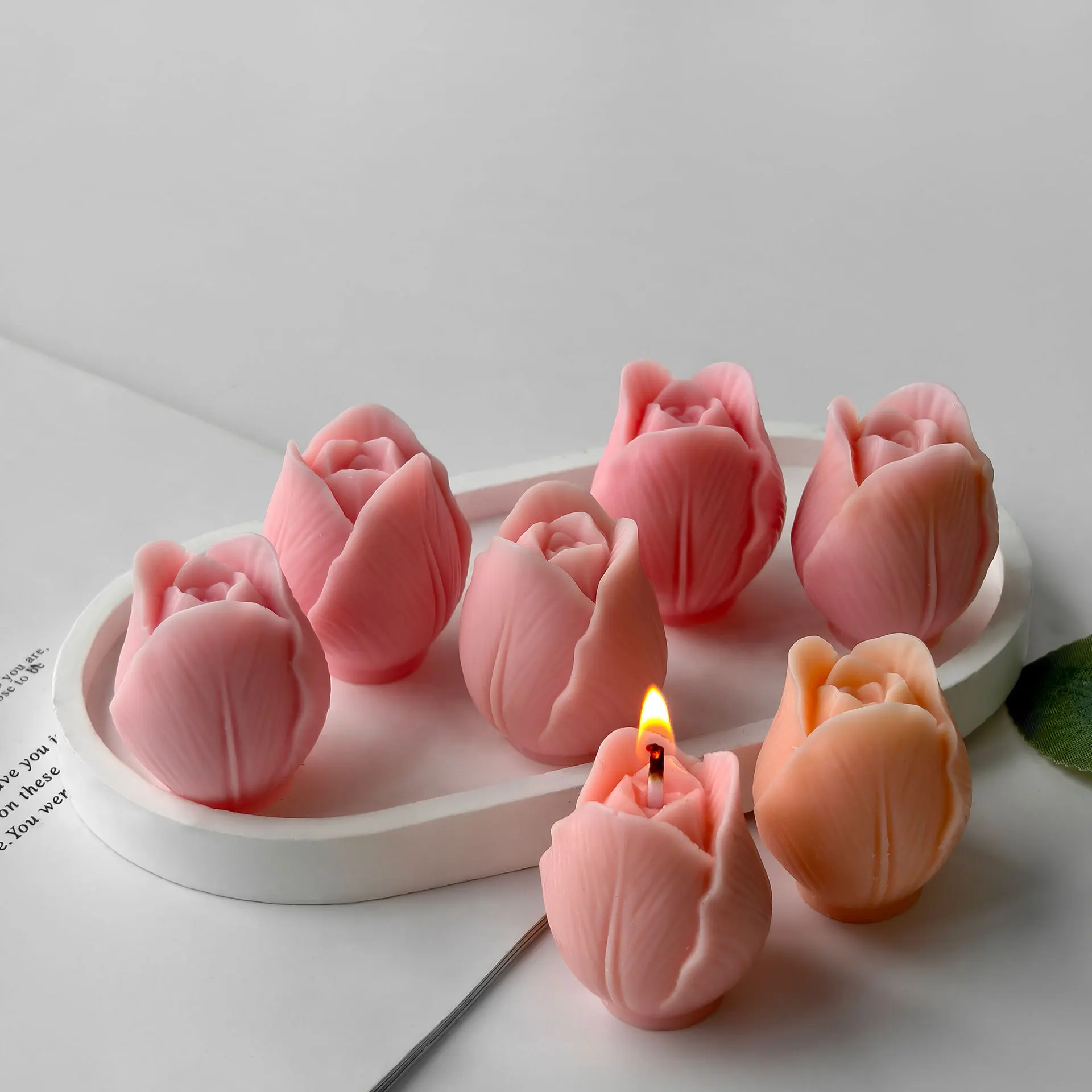 New Tulip Aroma Candle Silicon - Soap Making Recipes incelemesi ve fiyatı