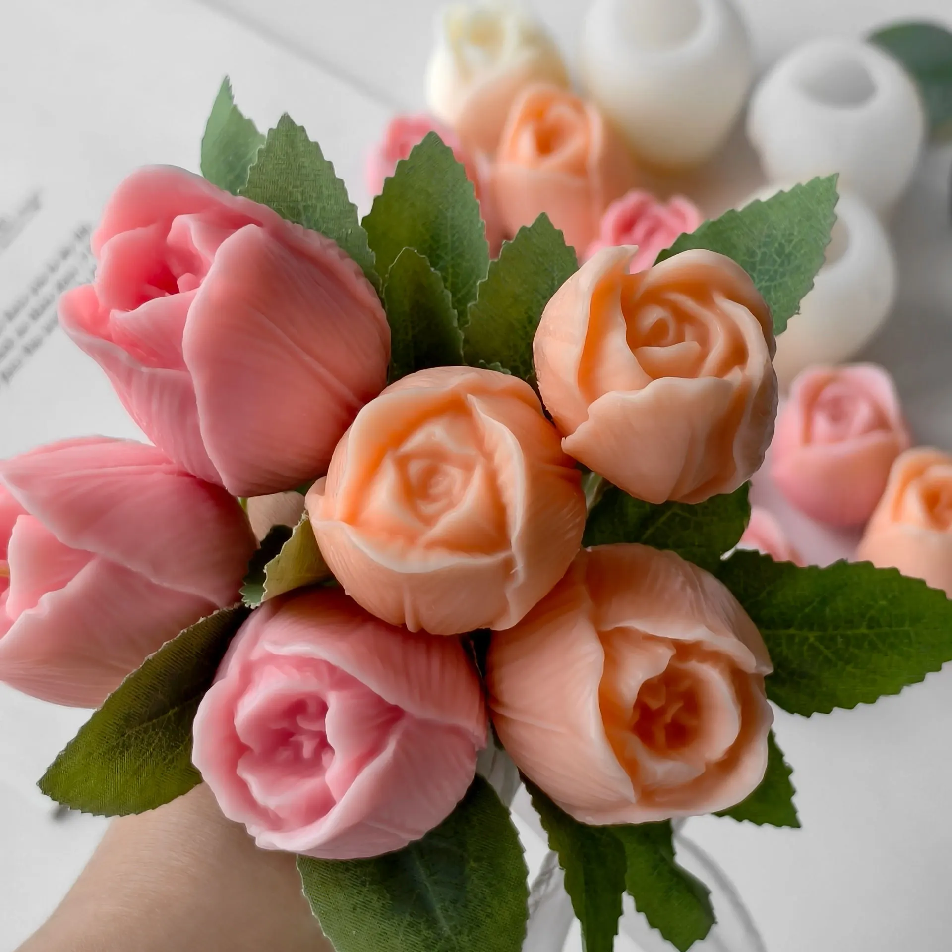 New Tulip Aroma Candle Silicon - Soap Making Recipes incelemesi ve fiyatı
