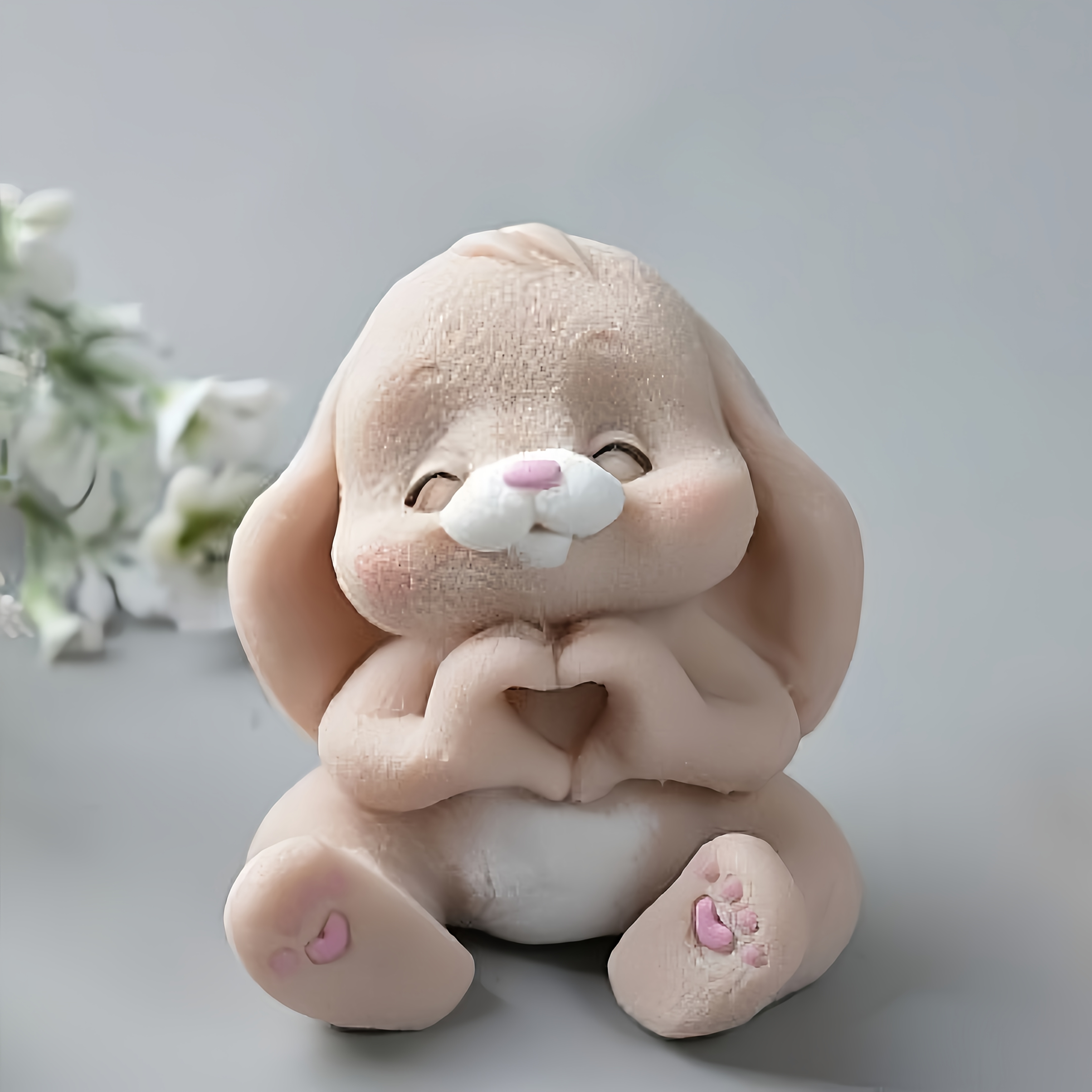 1pc Adorable Rabbit Resin Sili - Soap Making Bar incelemesi ve fiyatı
