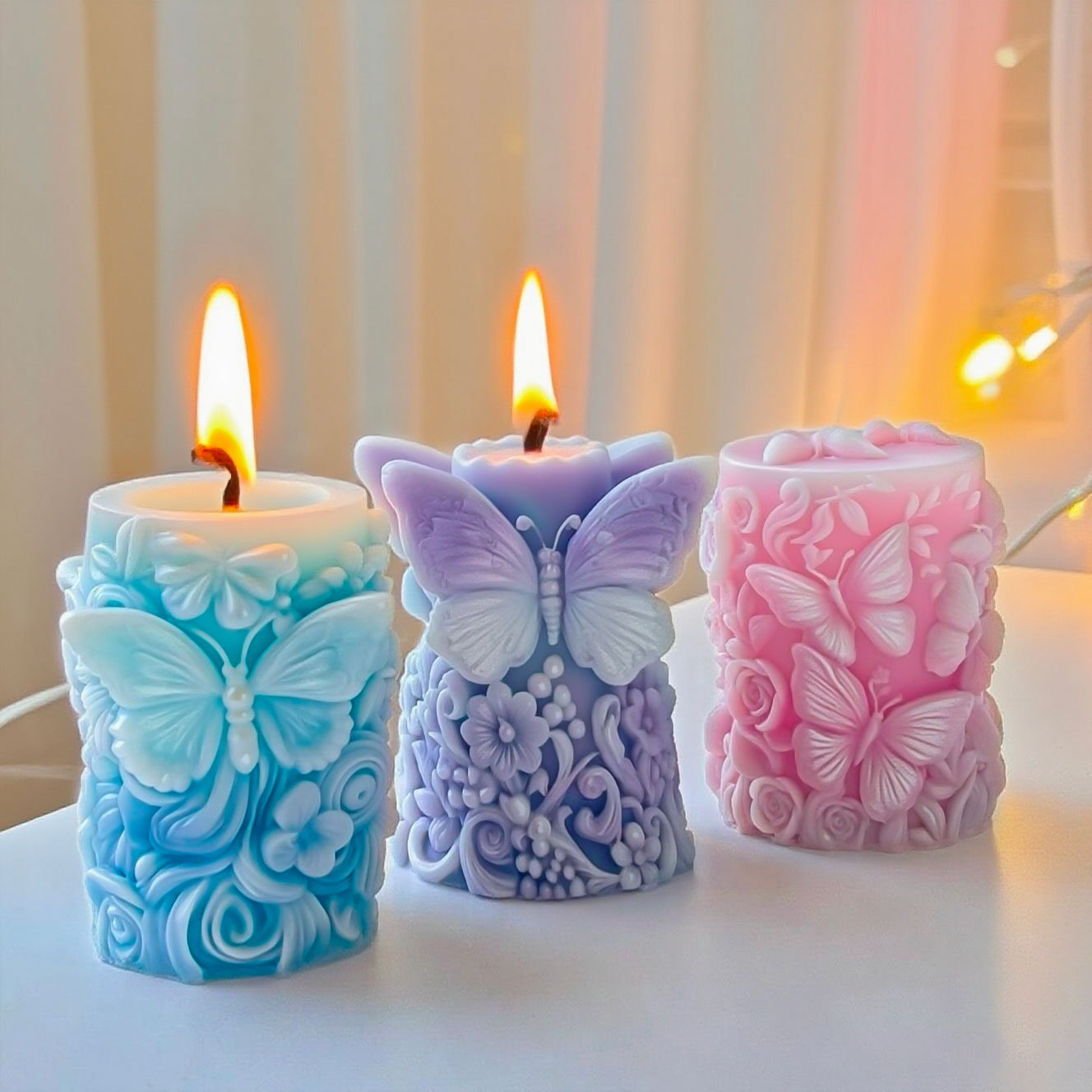 3D Butterfly Flowers Relief Cy - Soap Making Recipes incelemesi ve fiyatı