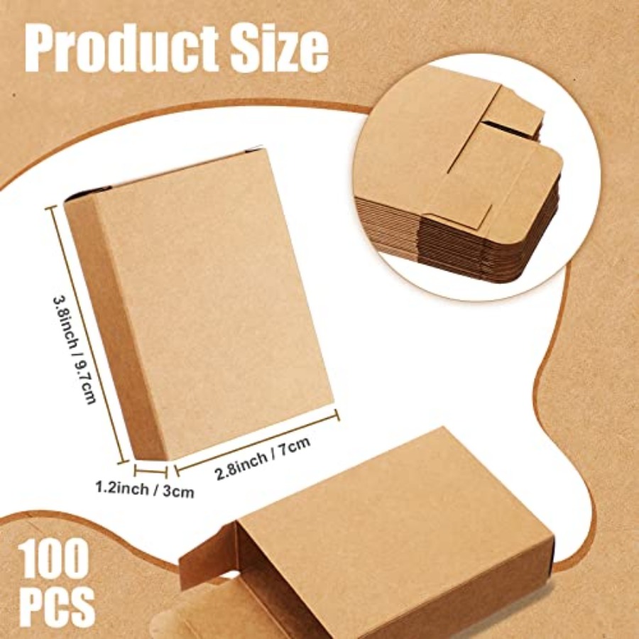200 Pcs Kraft Soap Boxes Packa - Soap Making Homemade incelemesi ve fiyatı