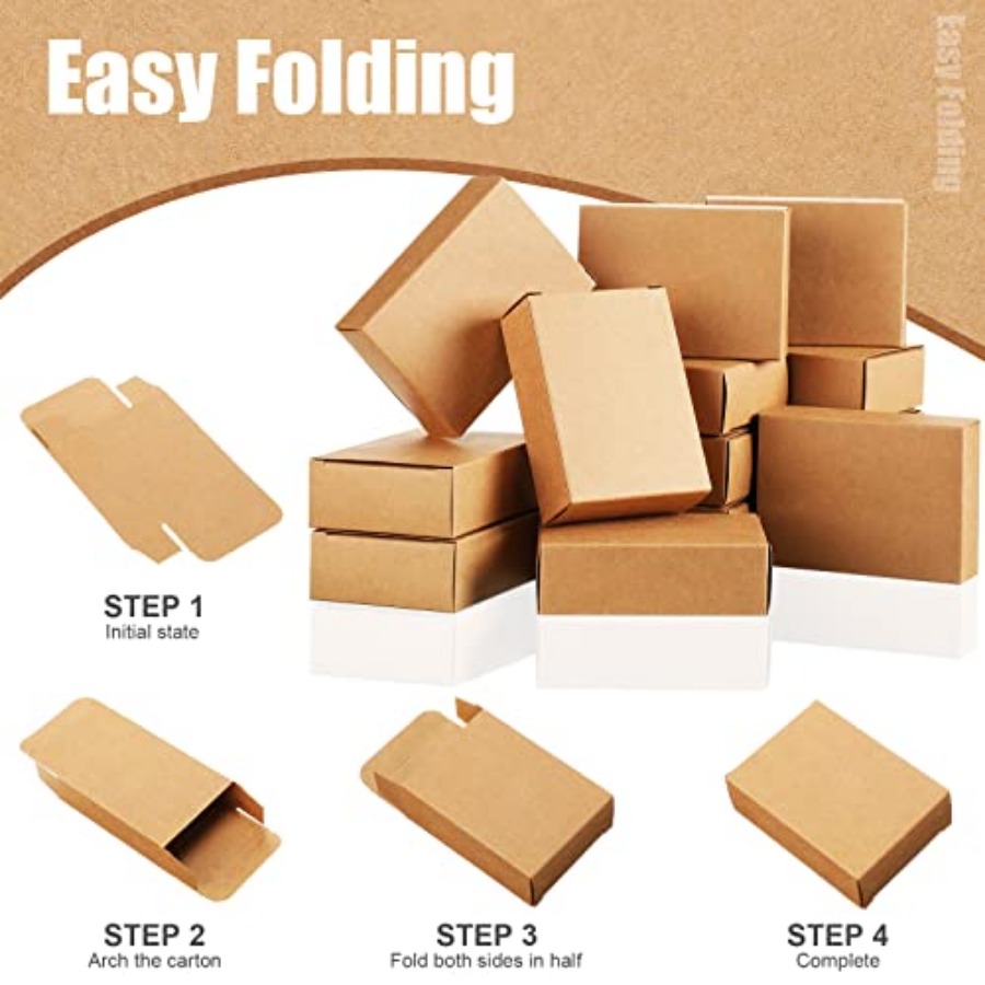 200 Pcs Kraft Soap Boxes Packa - Soap Making Homemade incelemesi ve fiyatı