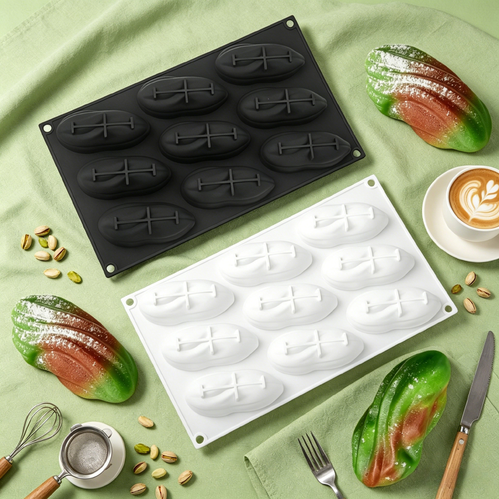 4 or 9-Cavity Pistachio Silico - Soap Making Bar incelemesi ve fiyatı