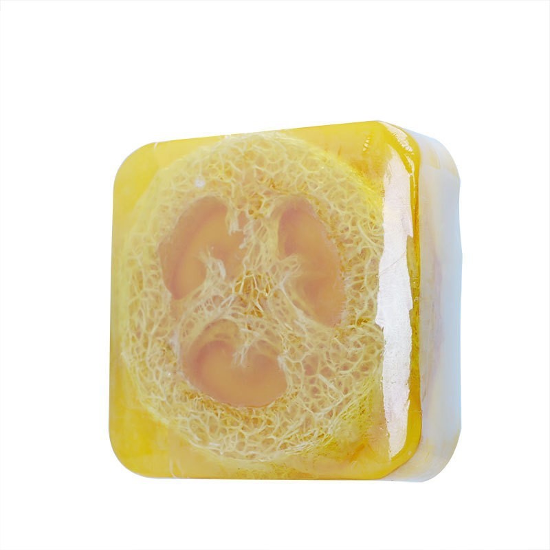 100g Ginger Loofah Soap Glycer - Soap Making Glycerin incelemesi ve fiyatı