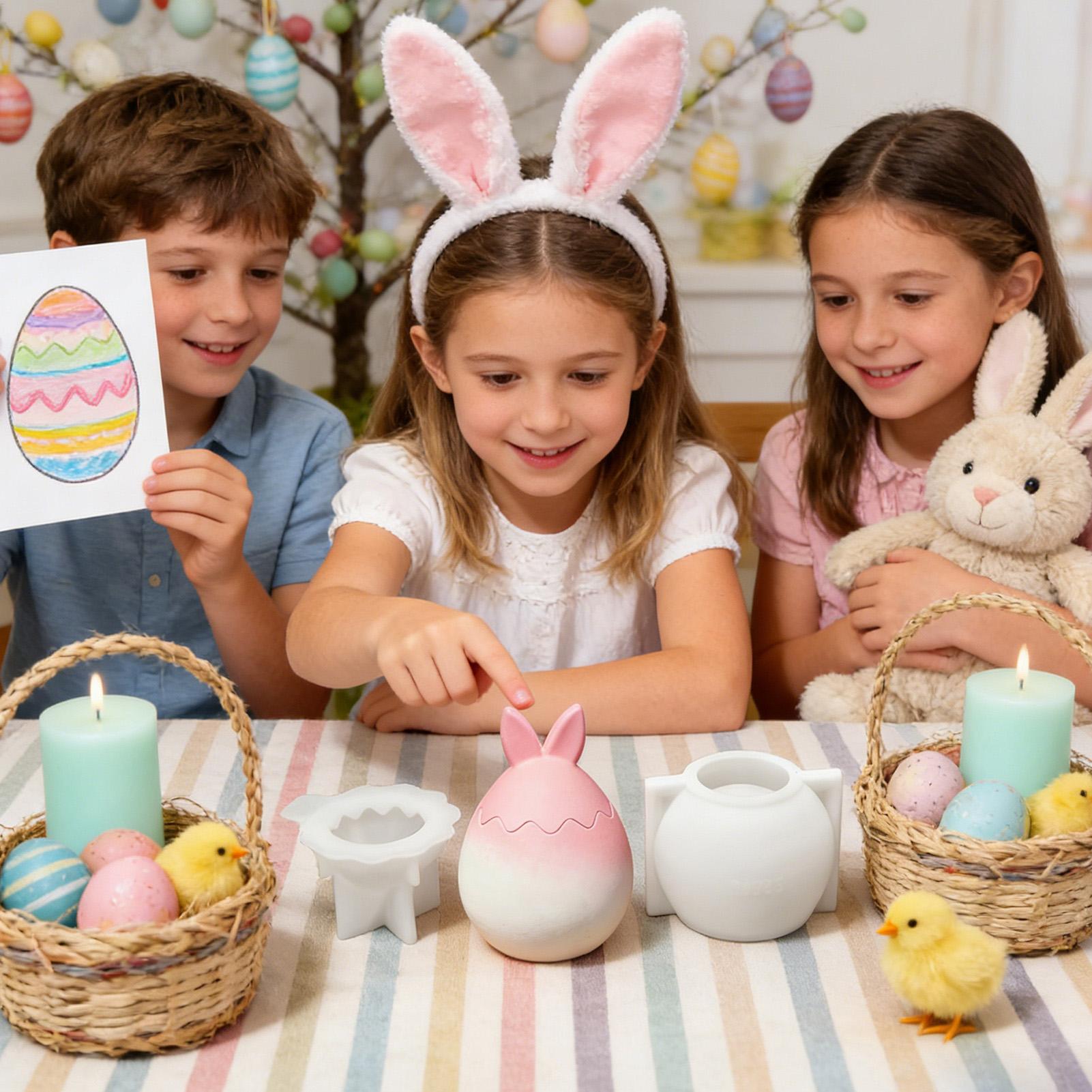 Easter Egg Molds 3D Silicone B - Soap Making Friend incelemesi ve fiyatı