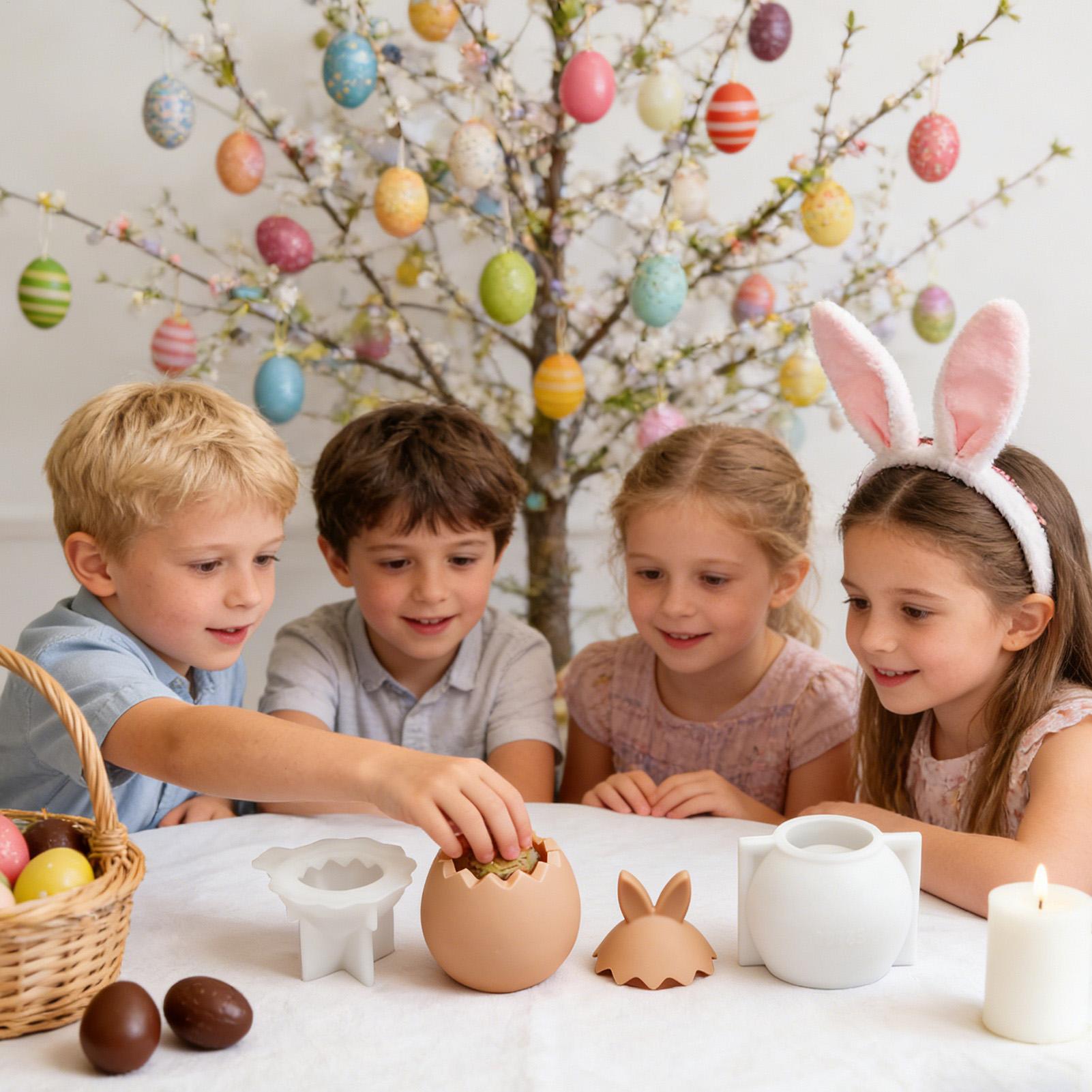 Easter Egg Molds 3D Silicone B - Soap Making Friend incelemesi ve fiyatı