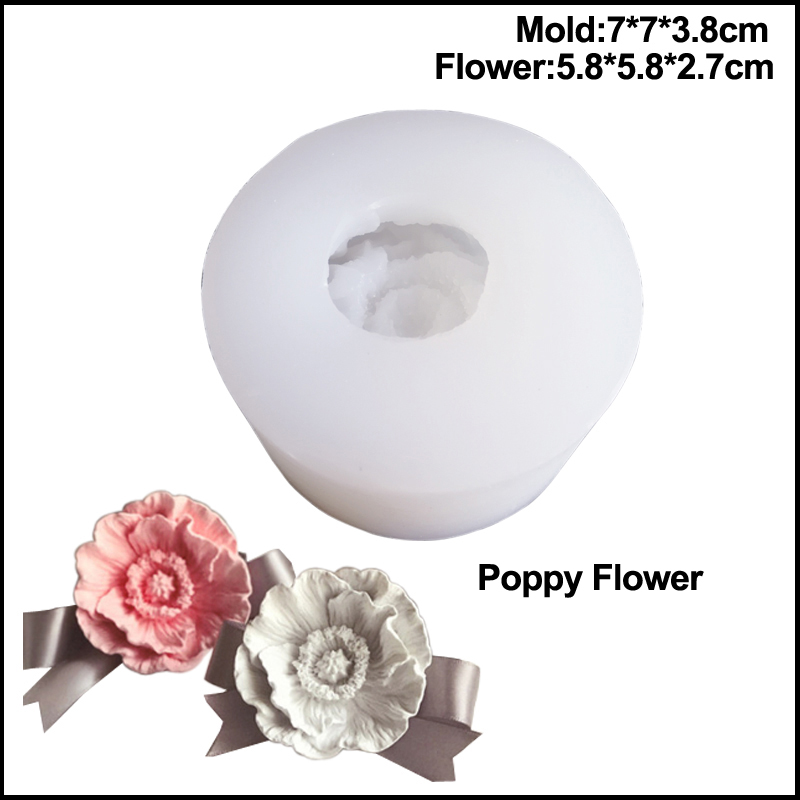 Hot Poppy Candle Moulds Soap M - Soap Making Recipes incelemesi ve fiyatı