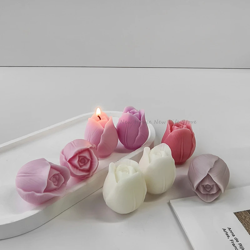 3D Tulip Candle Mold Handmade  - Soap Making Recipes incelemesi ve fiyatı