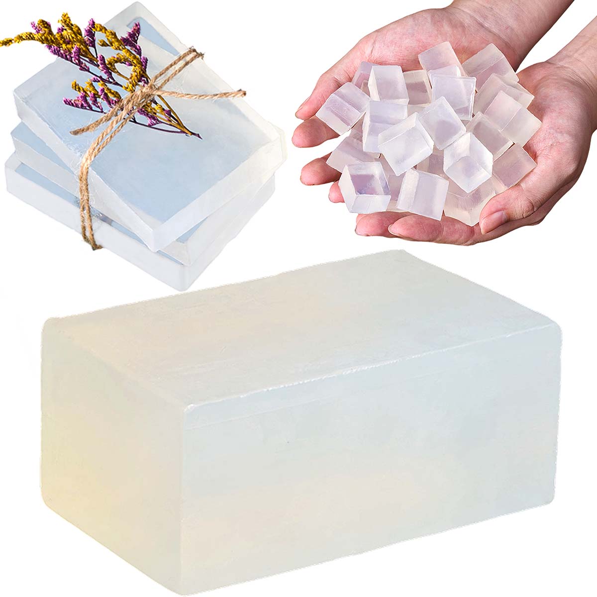 Transparent White Glycerin Soa - Soap Making Glycerin incelemesi ve fiyatı
