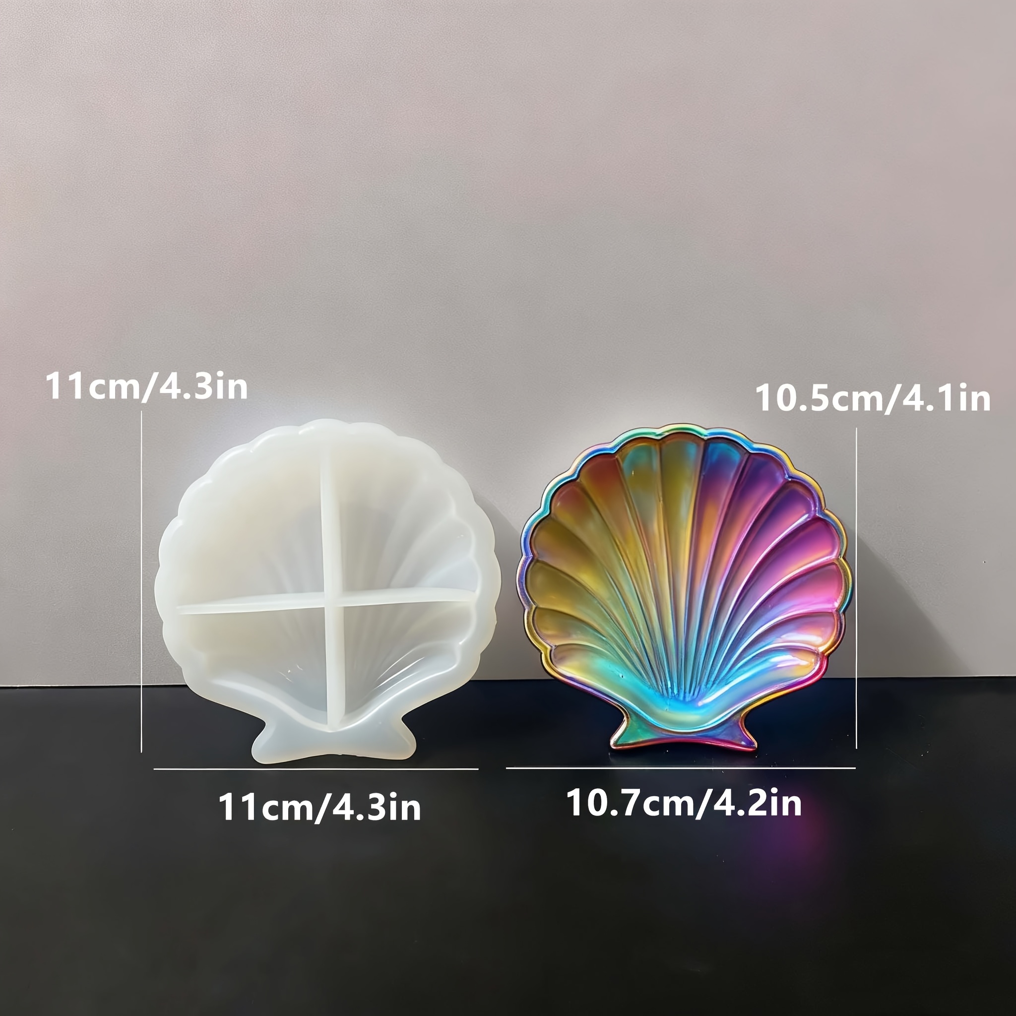 1 piece of silicone shell resi - Soap Making Bar incelemesi ve fiyatı