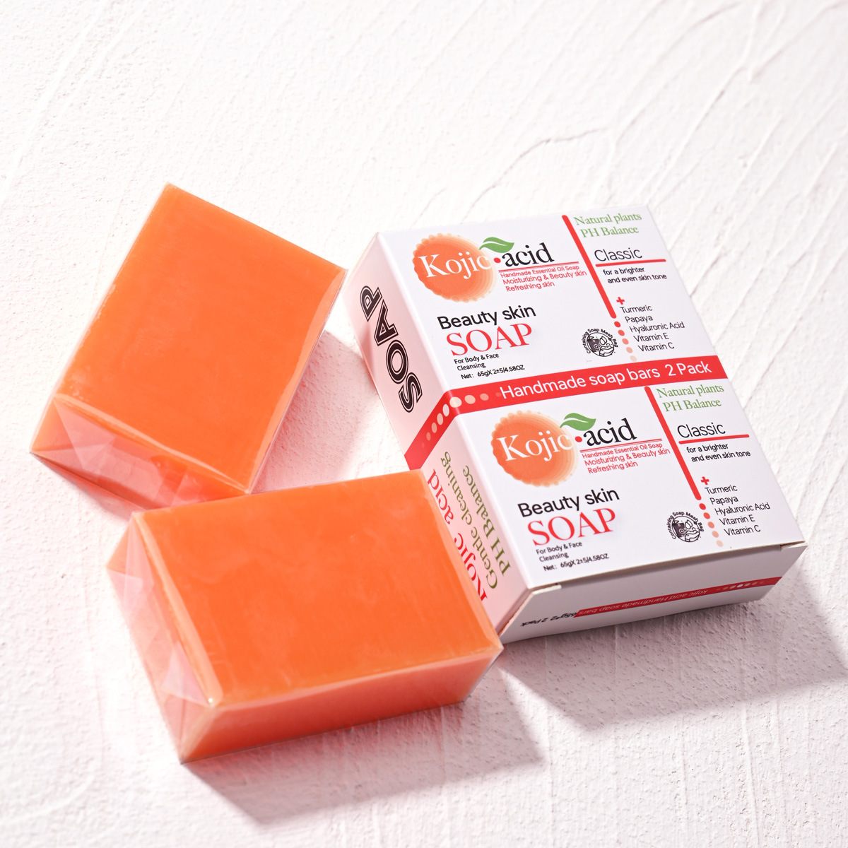 100g Kojic Acid Soap 3 Colors  - Soap Making Glycerin incelemesi ve fiyatı