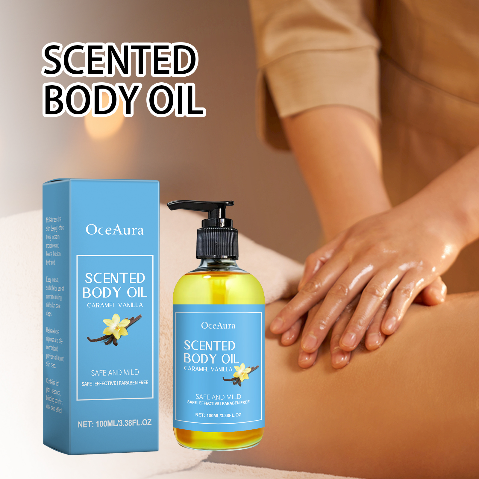 Caramel Vanilla Body Massage O - Shea Butter Raw incelemesi ve fiyatı