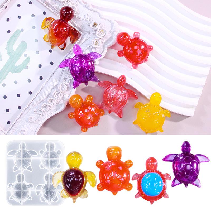 Turtle Shape Silicone Mould Se - Soap Making Bar incelemesi ve fiyatı