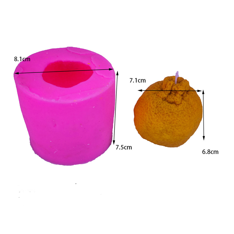 Large Orange Silicone Mold for - Soap Making Friend incelemesi ve fiyatı