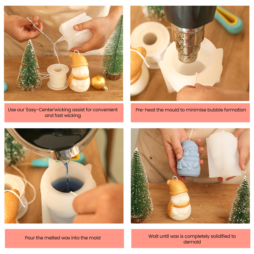 Nicole Snowy Friends Candle Si - Soap Making Friend incelemesi ve fiyatı