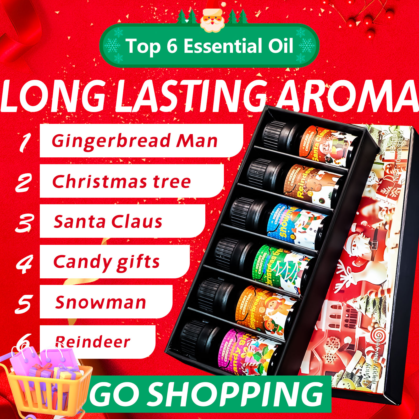 6PC/1PC 10ML Merry Christmas E - Soap Making Friend incelemesi ve fiyatı
