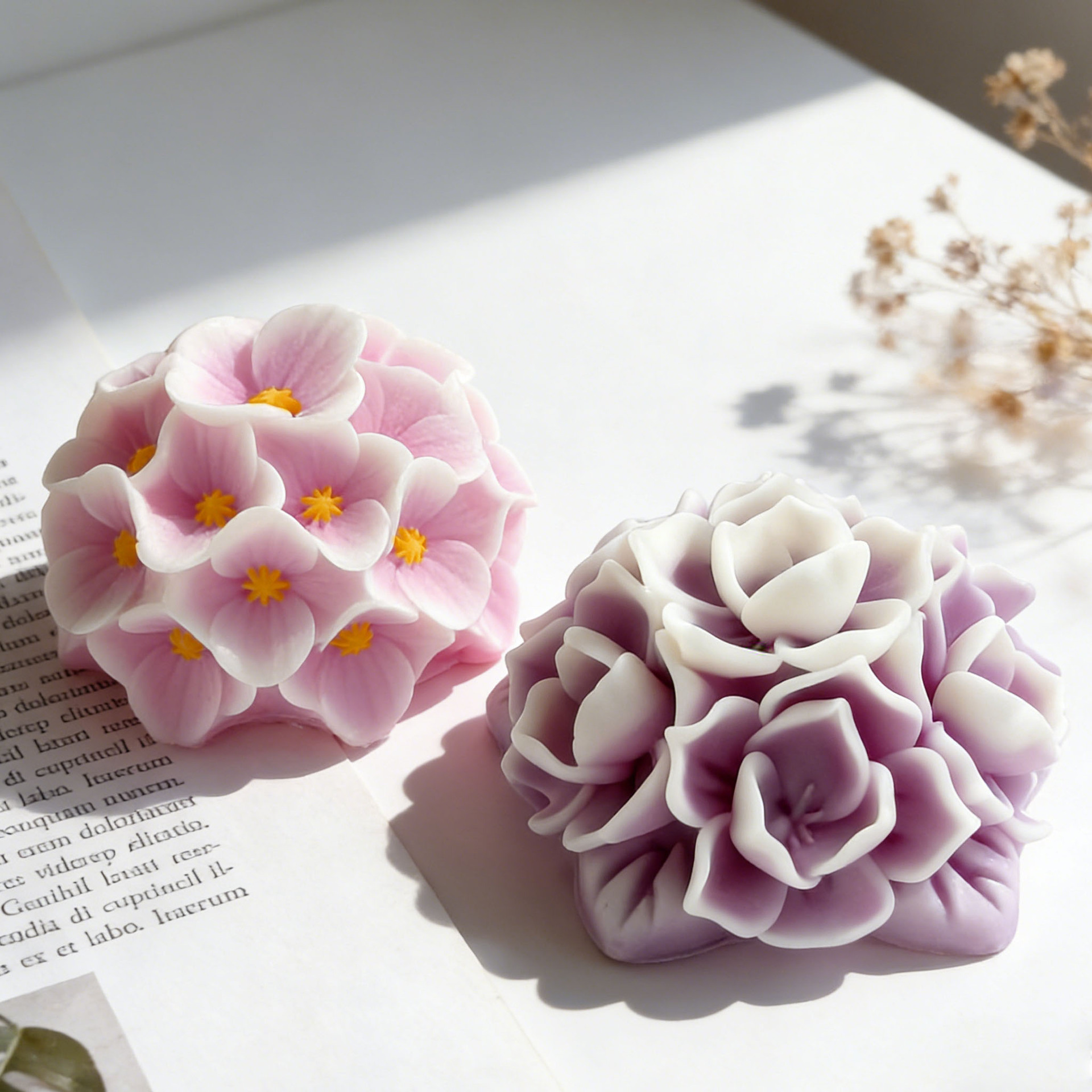 Flowers Ball Aroma Candle Sili - Soap Making Homemade incelemesi ve fiyatı