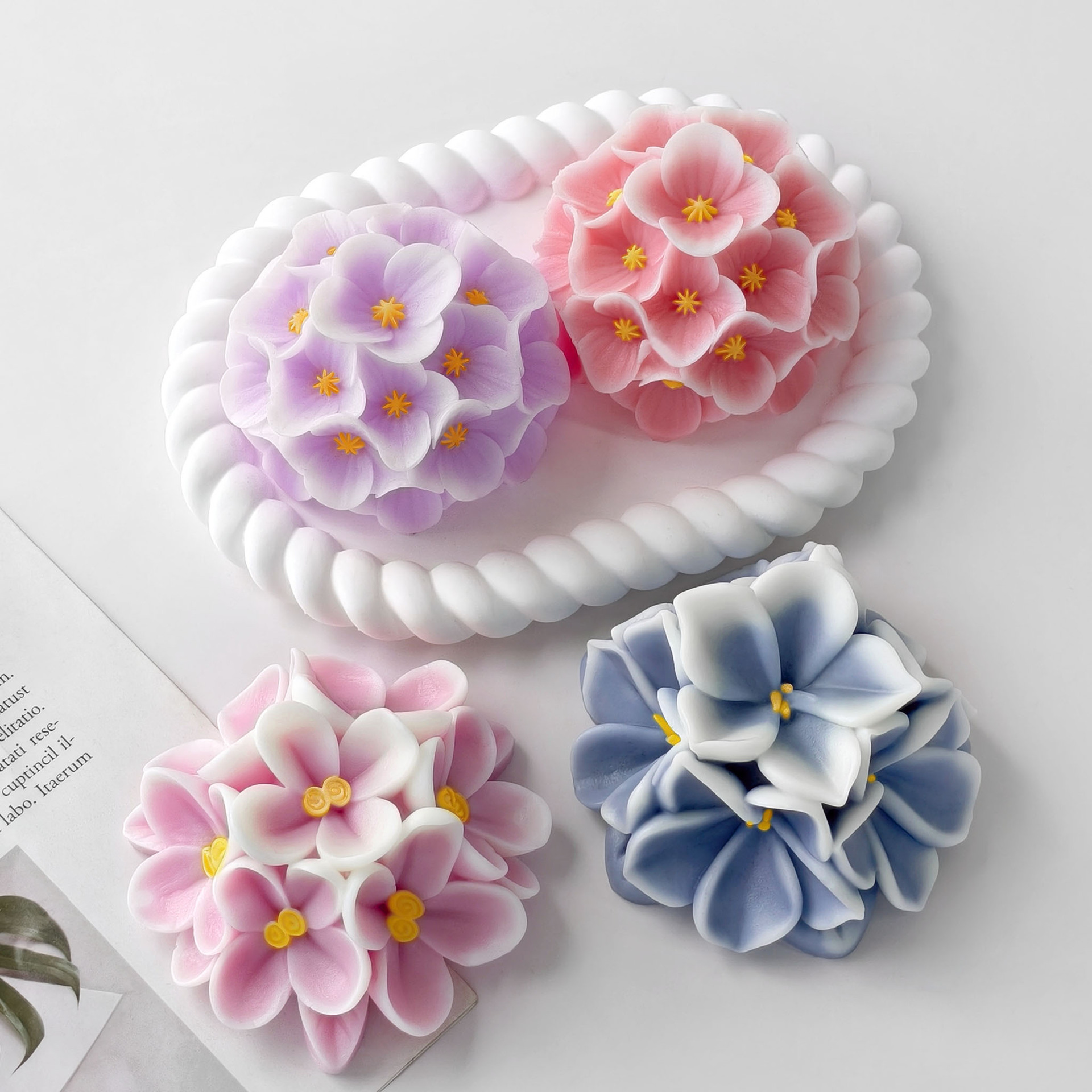Flowers Ball Aroma Candle Sili - Soap Making Homemade incelemesi ve fiyatı