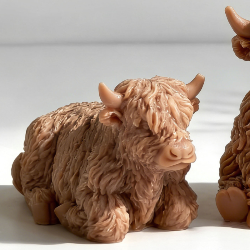 DIY Highland Cow Animal-Shaped - Soap Making Recipes incelemesi ve fiyatı