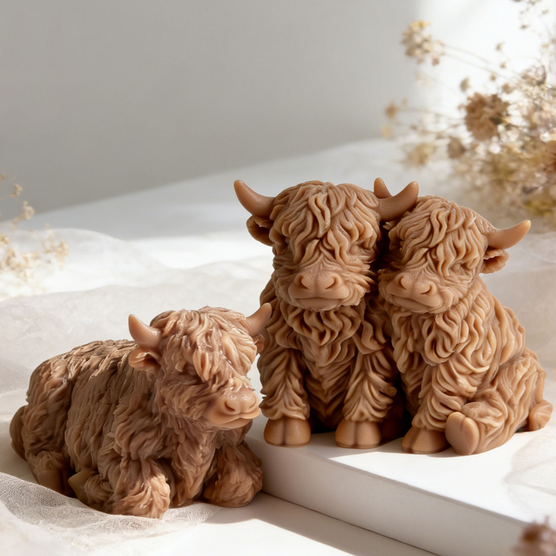 DIY Highland Cow Animal-Shaped - Soap Making Recipes incelemesi ve fiyatı