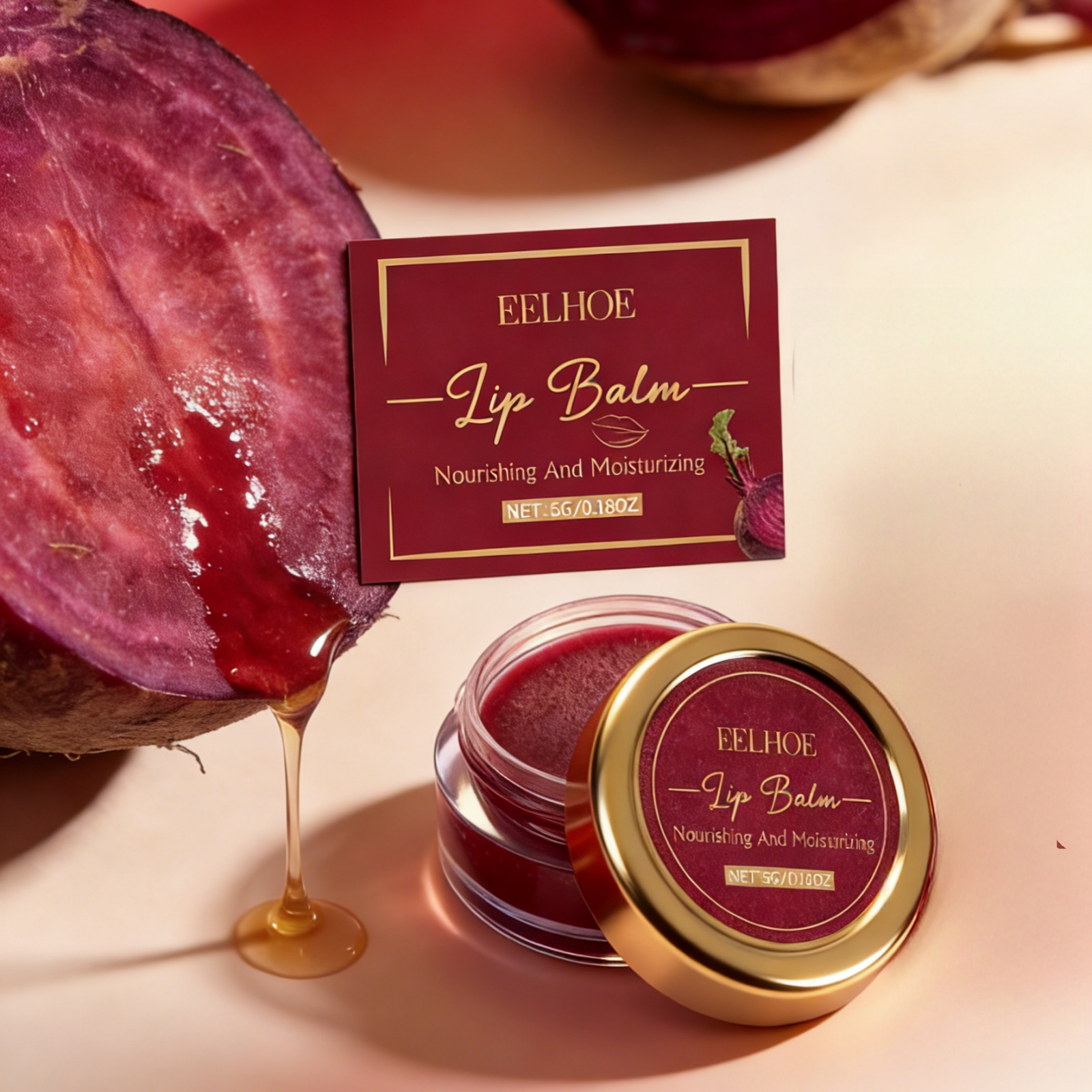 EELHOE Beetroot Red Tinted Lip - Shea Butter Raw incelemesi ve fiyatı
