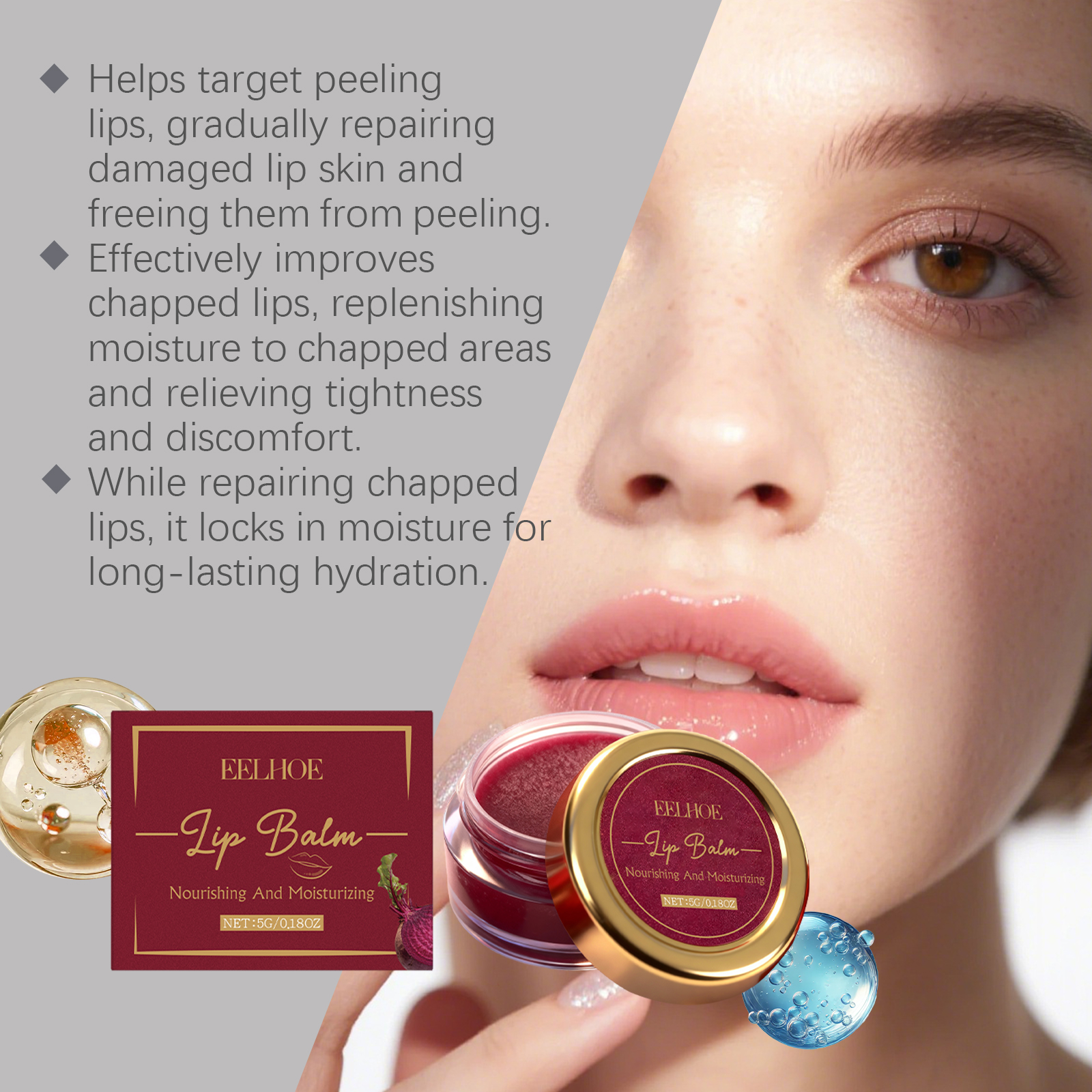 EELHOE Beetroot Red Tinted Lip - Shea Butter Raw incelemesi ve fiyatı