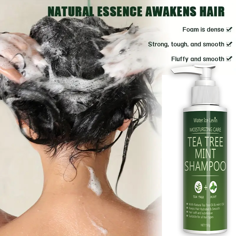 Tea Tree Mint Shampoo Natural  - Shea Butter Raw incelemesi ve fiyatı