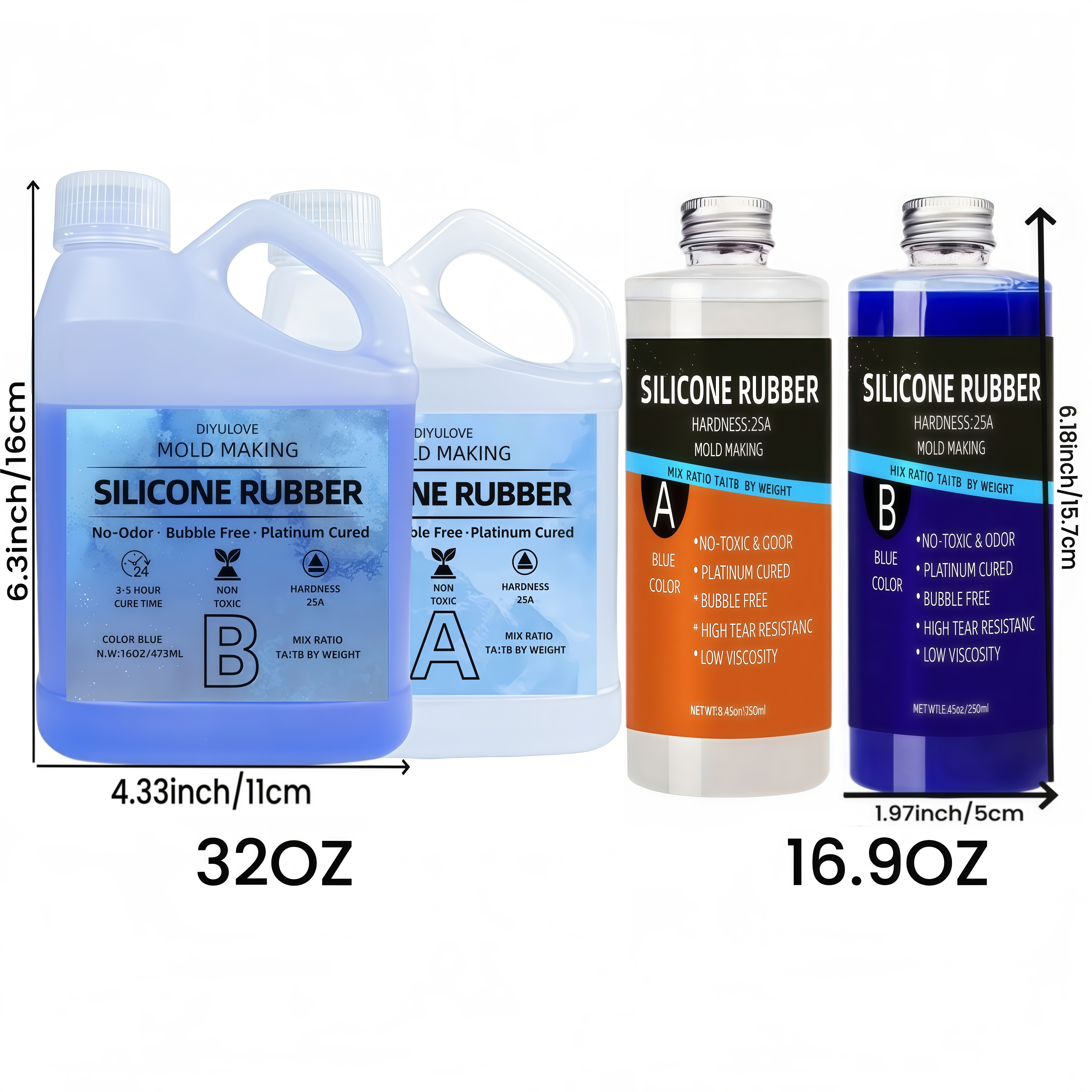 32oz High-Performance Silicone - Soap Making Bar incelemesi ve fiyatı