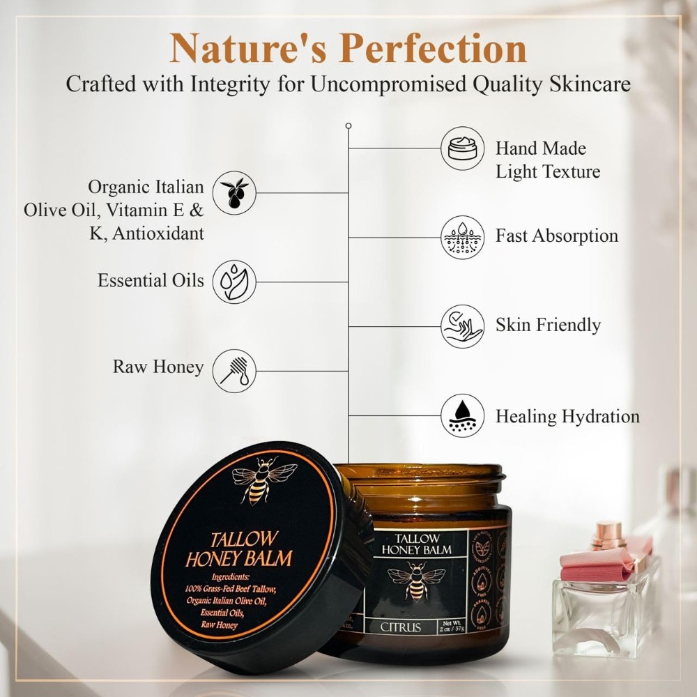 New Tangerine Body Tallow Balm - Shea Butter Raw incelemesi ve fiyatı